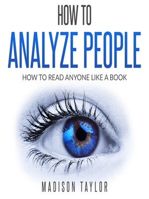 cover image of How to Analyze People